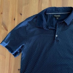 Banana Republic Polka Dot Polo